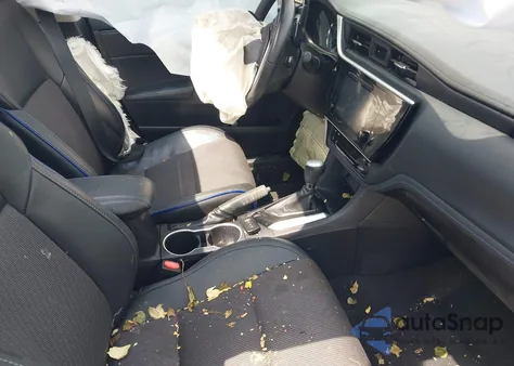 2017 Toyota Corolla Se from USA, damaged, VIN 2T1BURHE8HC928450